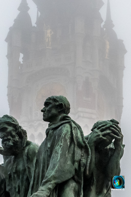 la statue des Six Bourgeois de Calais