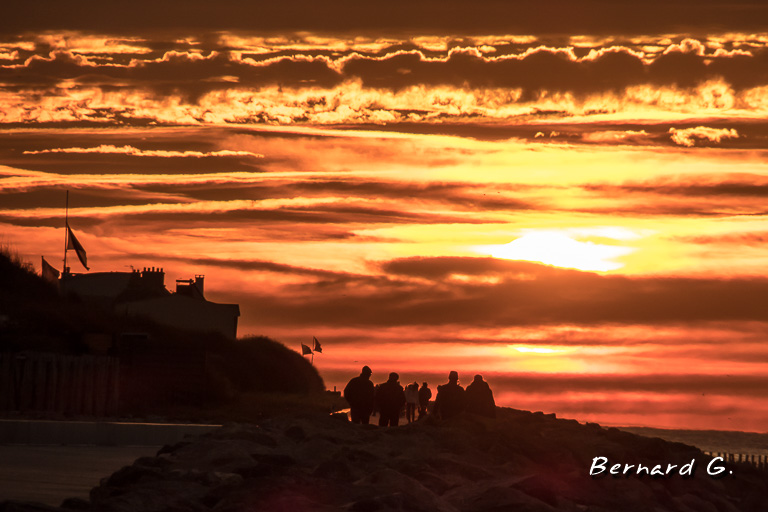 coucher de soleil