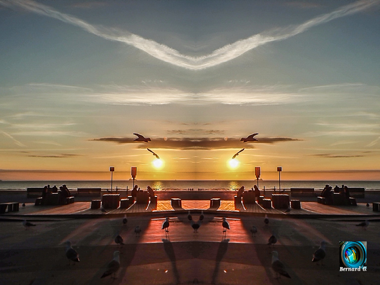 "Coucher 2 soleils"