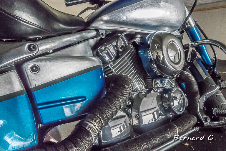 La moto du Biker