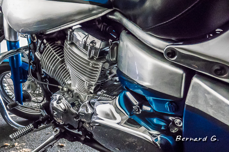 La moto du Biker