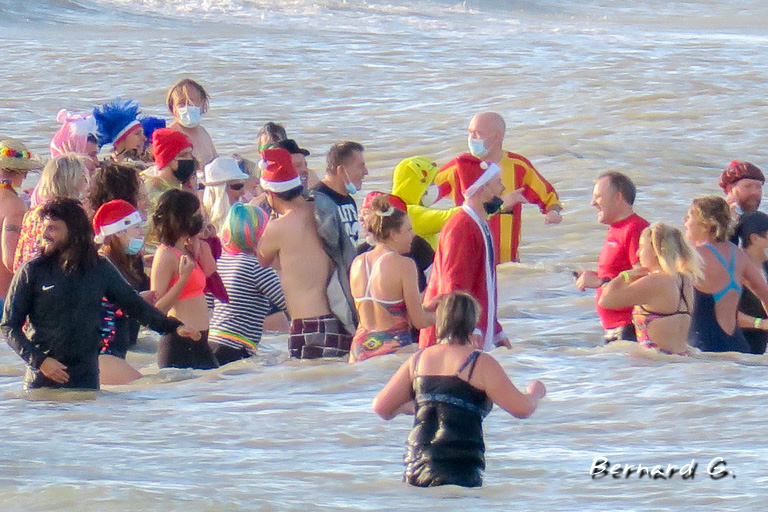Tous à l'eau le premier janvier