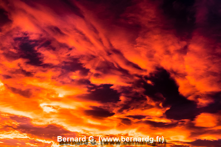 ciel de braise