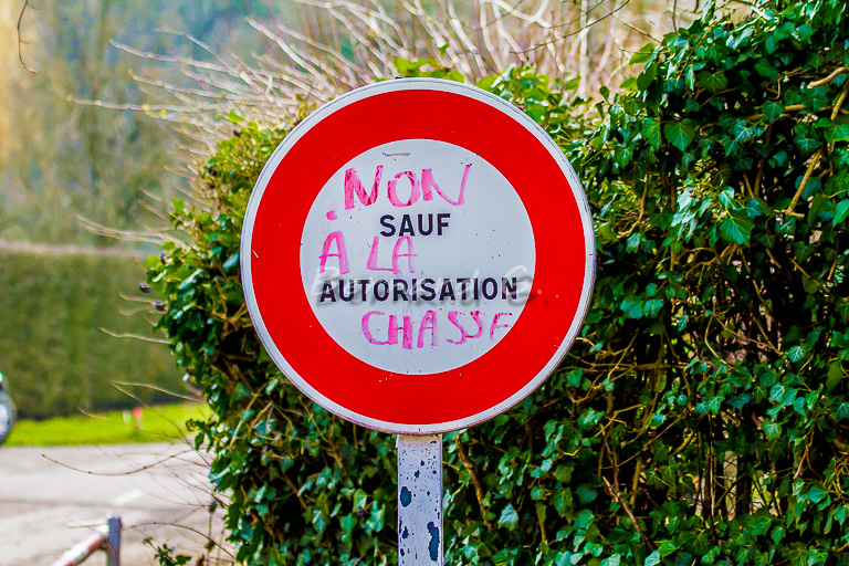 NON A LA CHASSE