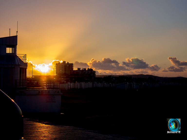 coucher de soleil calais