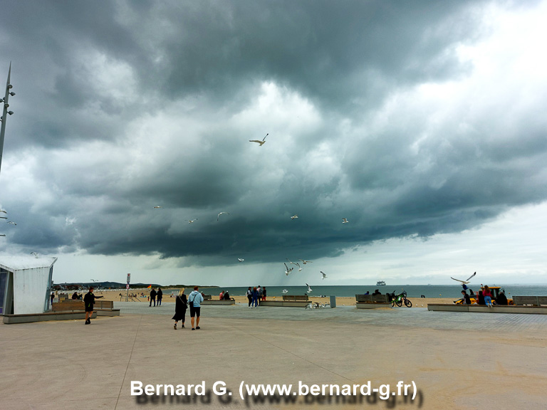 Calais LA Plage au 8 juillet 2024