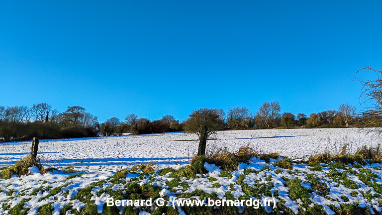 hiver rigoureux sur le Calaisis
