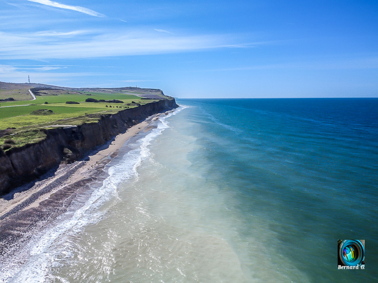 Les falaises de Sangatte