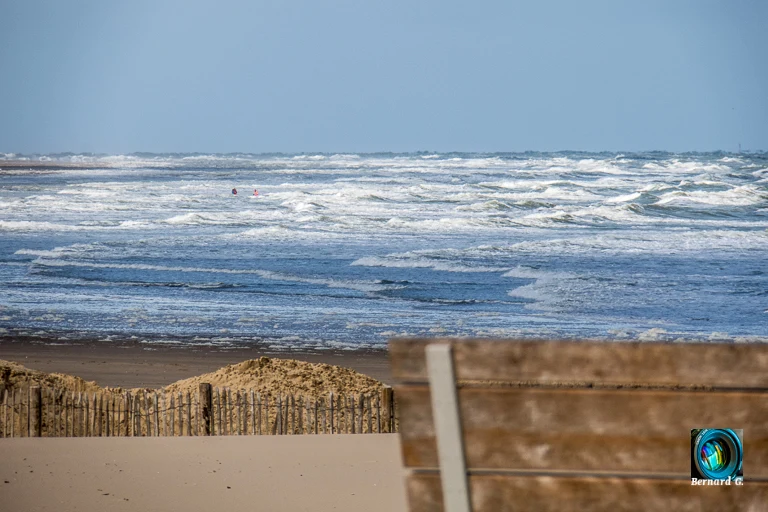 La mer est houleuse