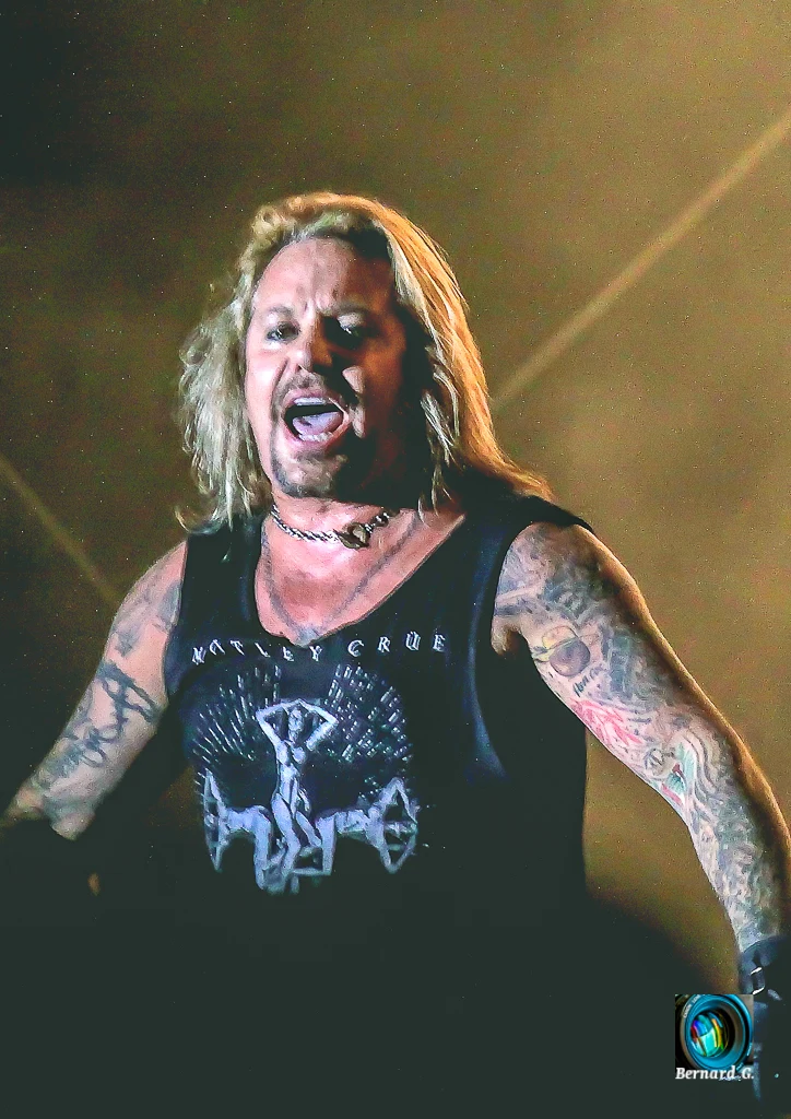 Vince Neil de Mötley Crüe au Hellfest 2011