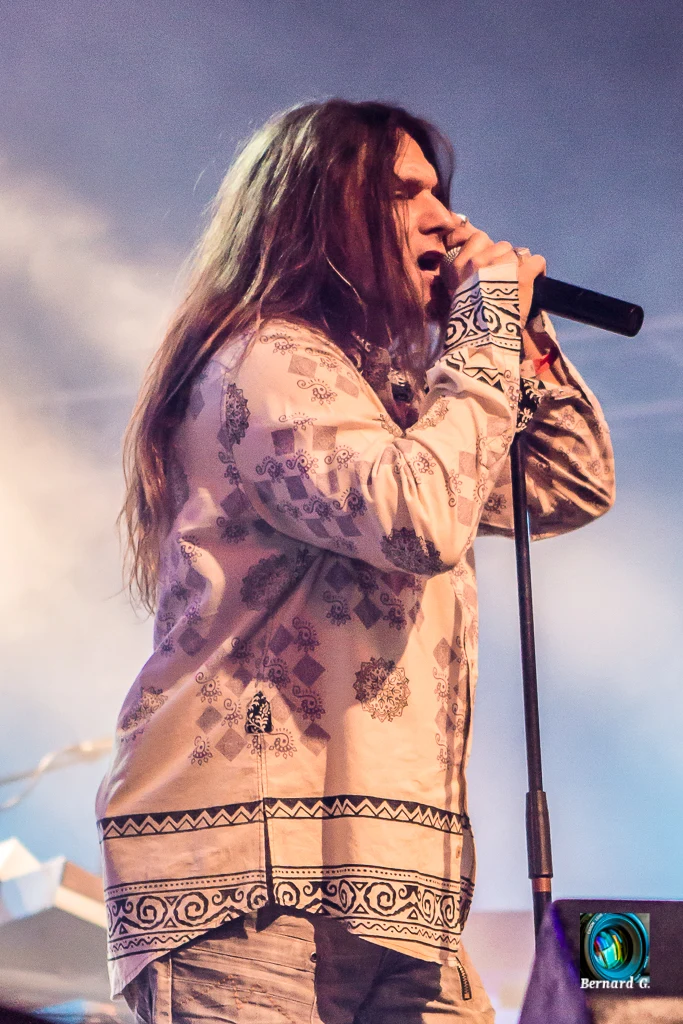 Andy Kuntz, chanteur de Vanden Plas