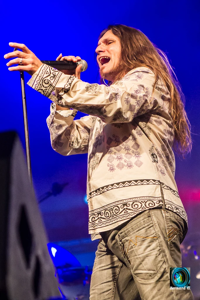 Andy Kuntz, chanteur de Vanden Plas