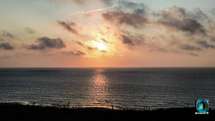 Coucher de soleil du 15 août 2025